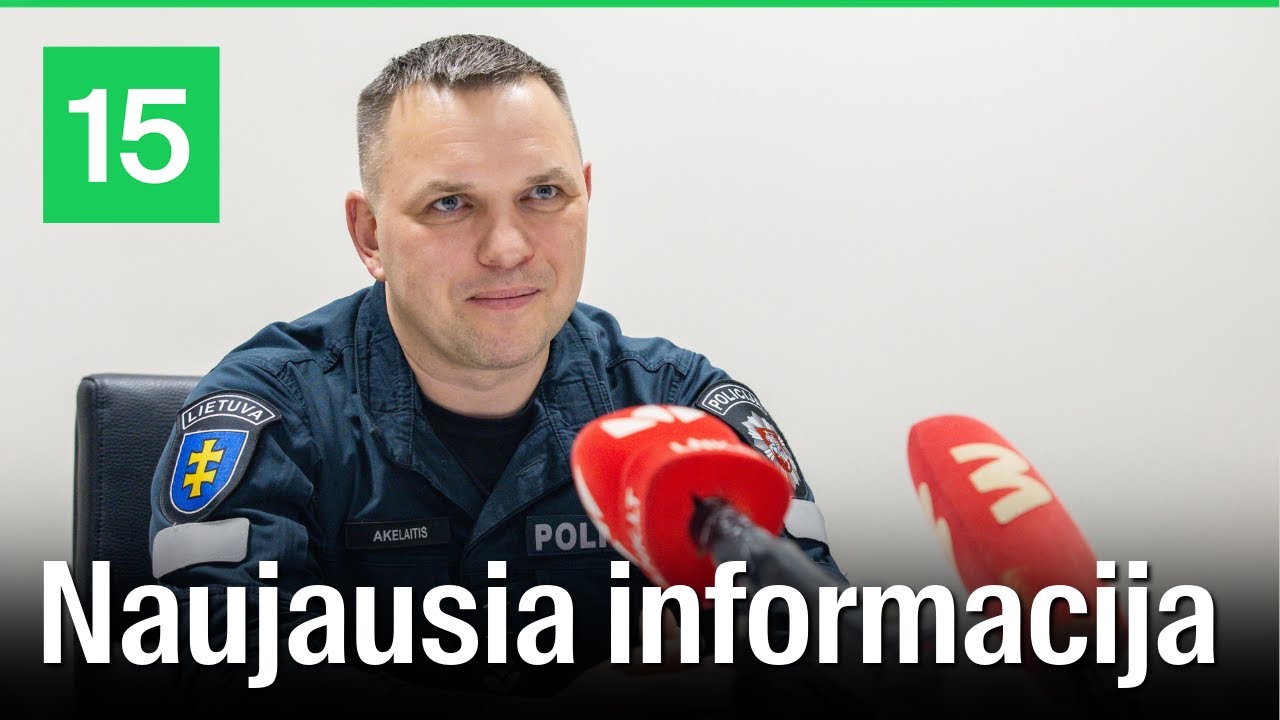 Kauno policijos viršininkas atskleidė daugiau detalių apie įtariamo žudiko sulaikymą