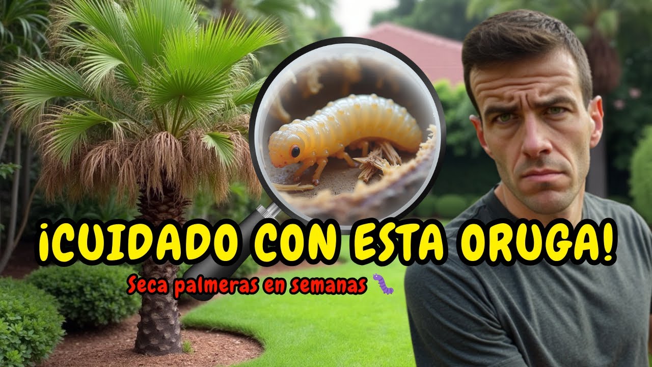 👉 Cómo eliminar el picudo rojo 🐛 en palmeras | Prevención, síntomas y tratamiento eficaz