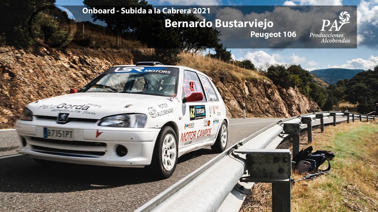 Bernardo Bustarviejo Plaza / Subida a la Cabrera / Peugeot 106