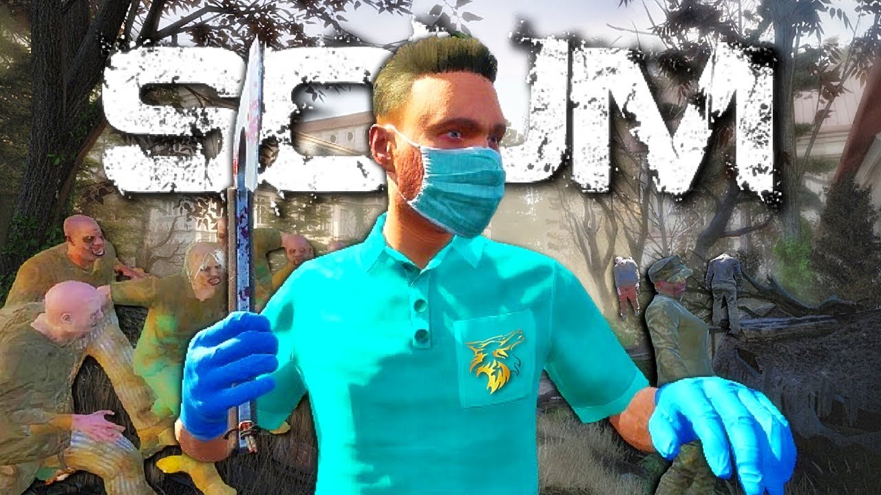 SCUM -  LAS HORDAS nos dan una PALIZA en el HOSPITAL! SCUM 0.95 esta DURISIMO