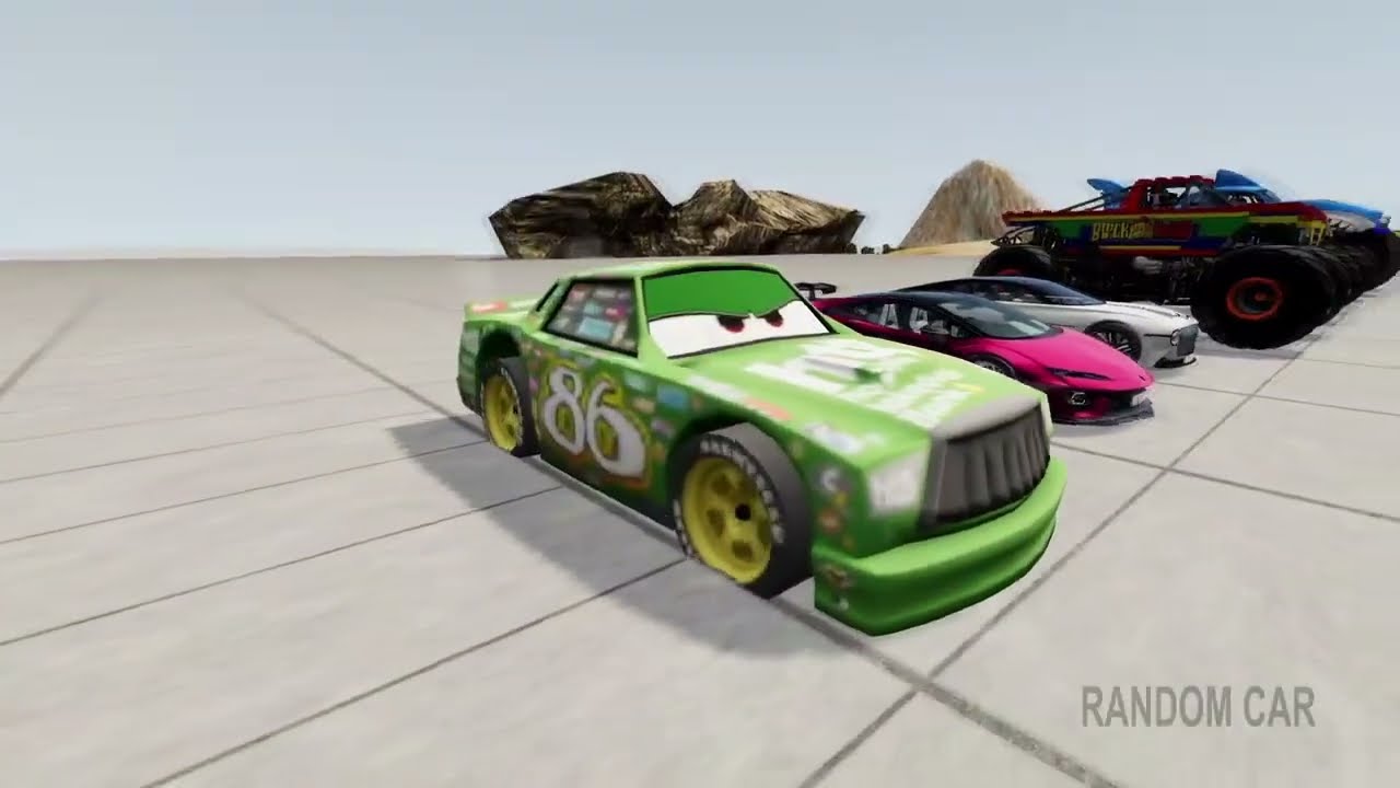 Random Car - Epic Car Jumps & Crashes # - BeamNG.Drive