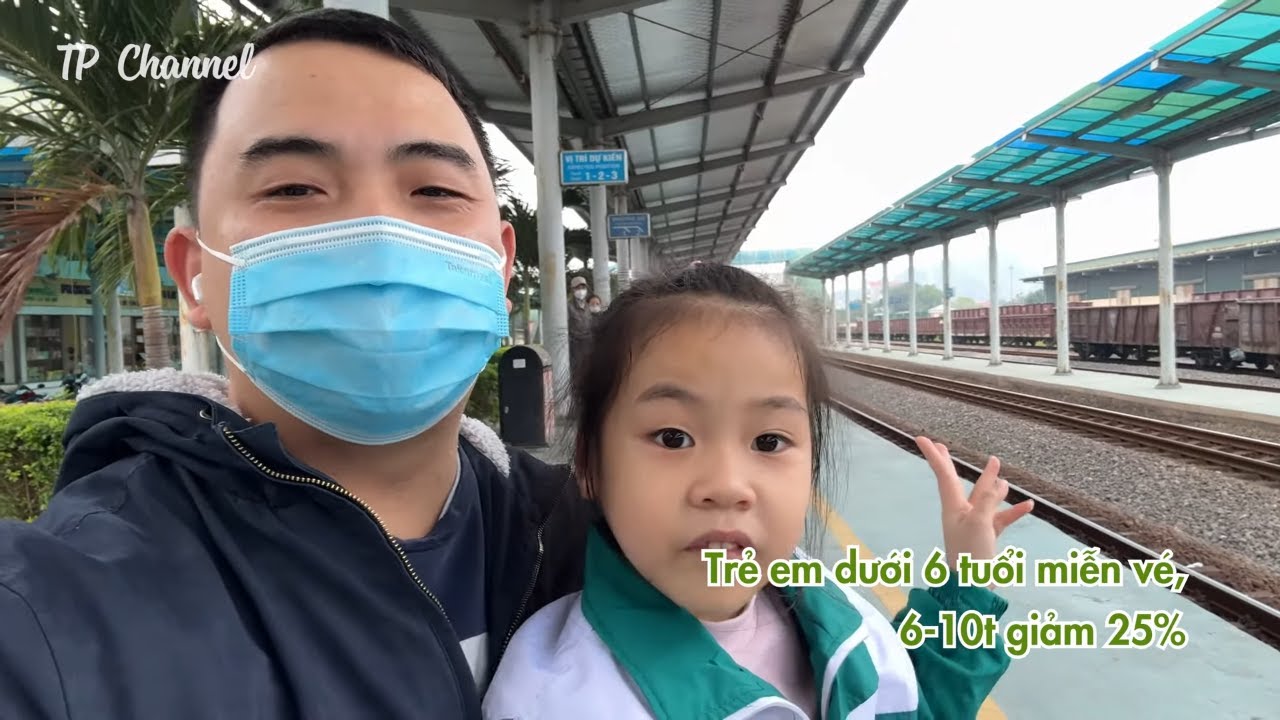 VLOG #34: TRẢI NGHIỆM TÀU HOẢ VỚI CHÍNH SÁCH ƯU ĐÃI CHO TRẺ EM | NINH BÌNH ĐI HÀ NỘI | TÀU SE36