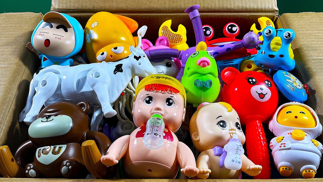 13.05 Minutes Satisfying with Unboxing Pink Princess House Toys Play Set Review Toys｜ASMR