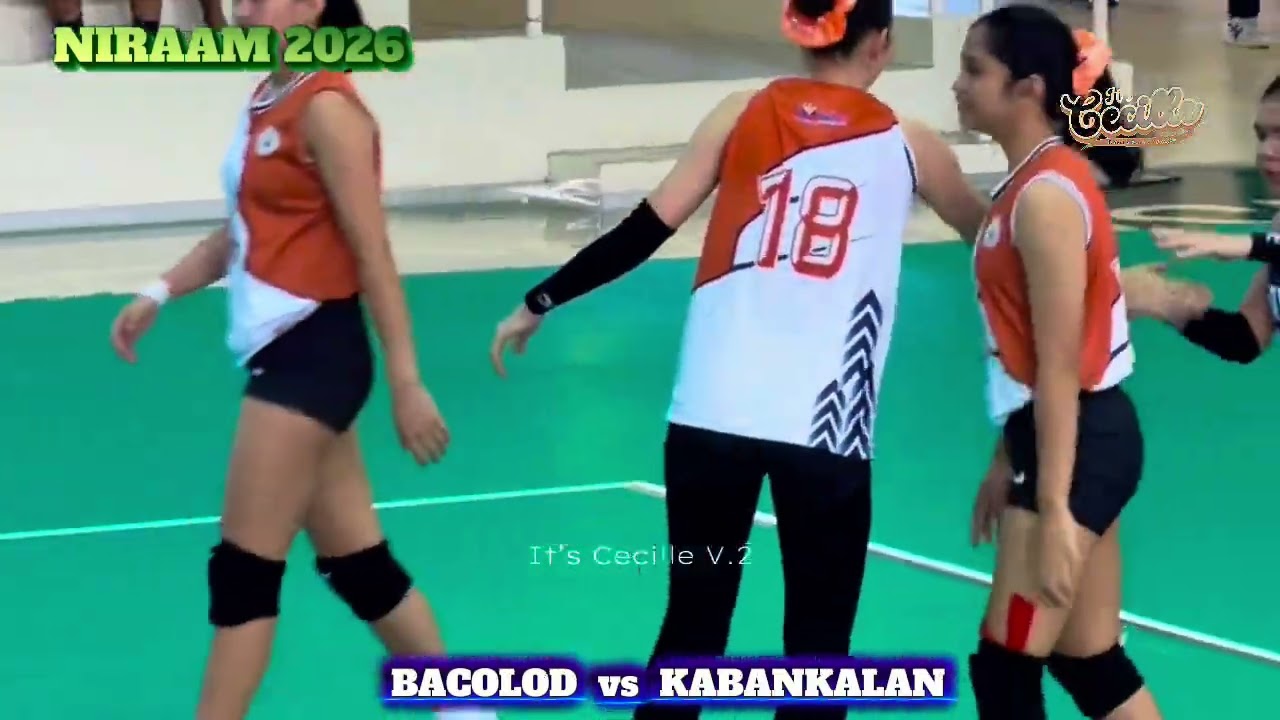 Quarter Finals: BACOLOD (BTT) vs KABANKALAN | NIRAAM 2026 Volleyball Secondary Girls