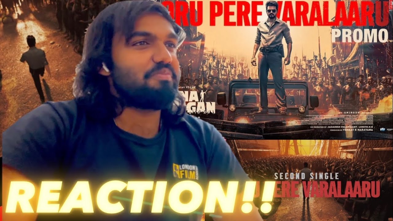Oru Pere Varalaaru Promo (from 'Jana Nayagan'), Elevation Track! ( REACTION!! )