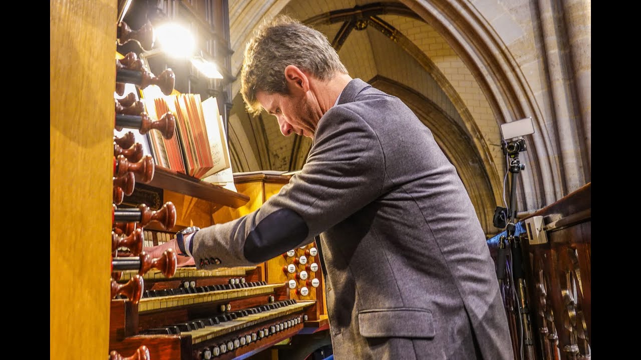 Olivier Penin aux Grandes Orgues Sainte-Clotilde Paris 2025-2: Communion improvis&eacute;e