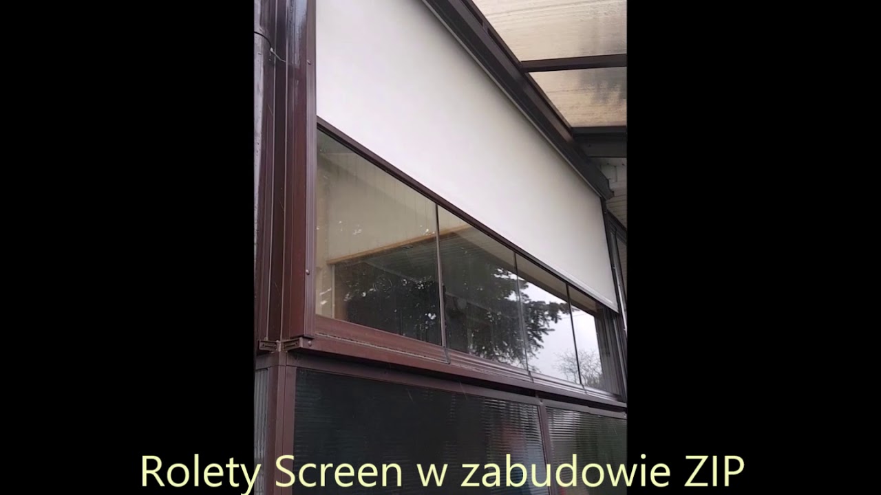 Rolety Screen w systemie ZIP część 1