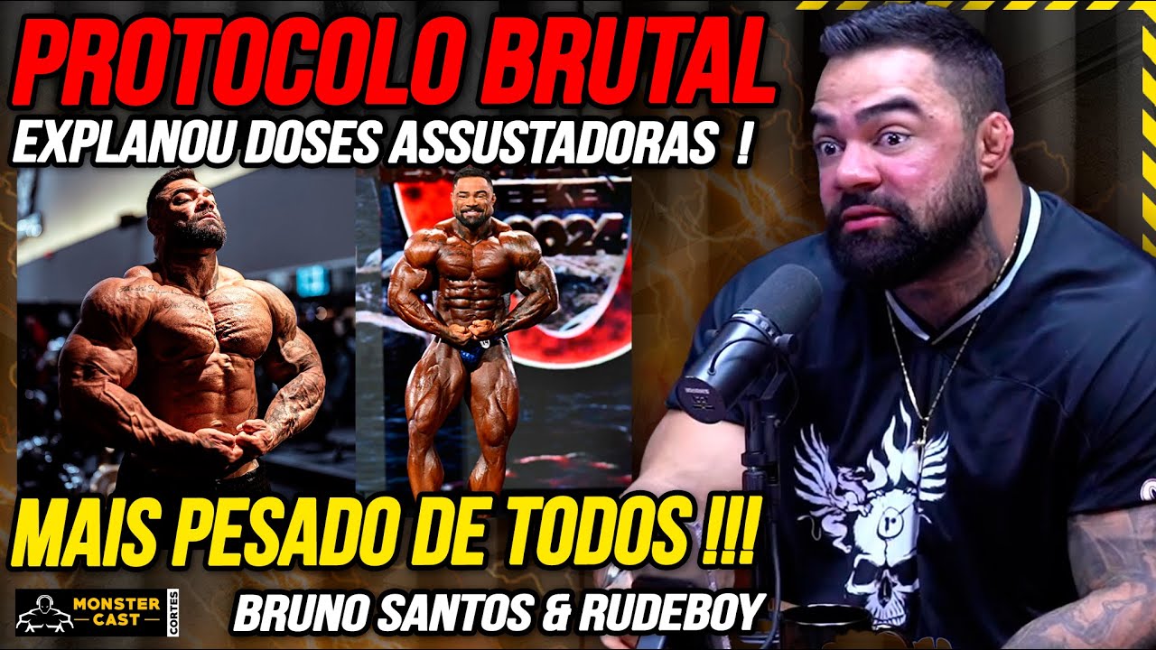 BRUNÃO EXPLANOU SEU PROTOCOLO MAIS PESADO !!! | BRUNO SANTOS E RUDEBOY