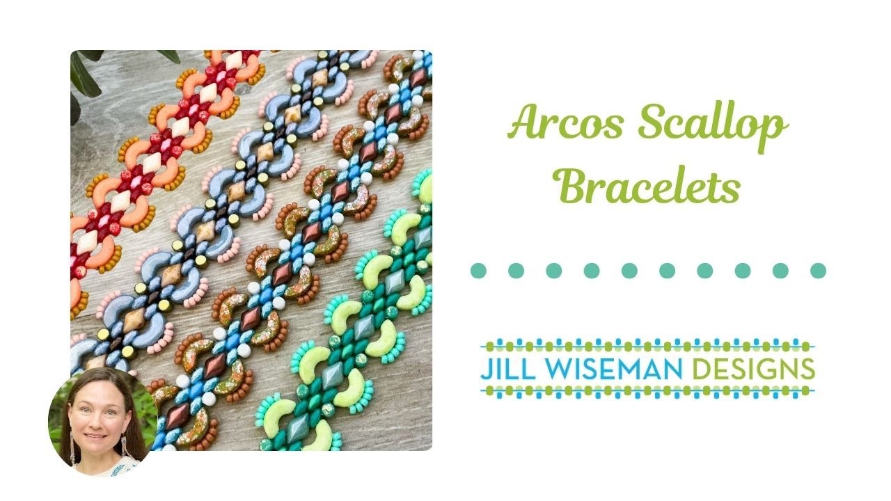 Free Project: Arcos Scallop Bracelet by Danielle Wickes