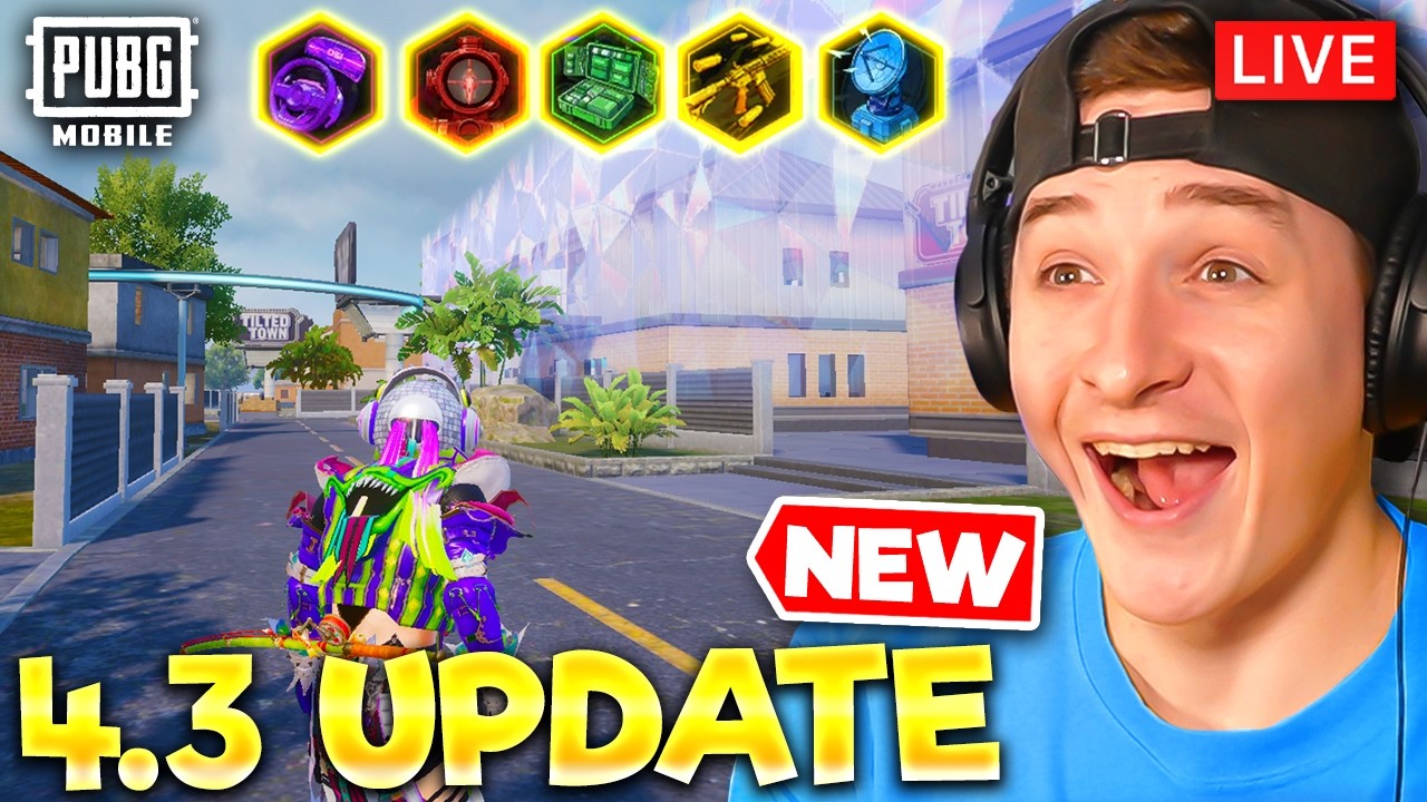NEW 4.3 UPDATE IS HERE! PUBG MOBILE LIVE