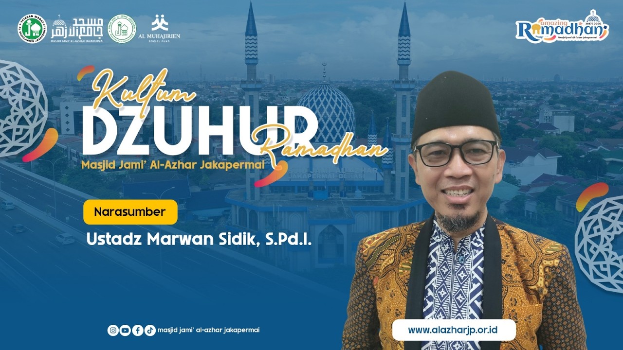 [LIVE] Tausyiah dzuhur 08 Ramadhan 1447 H