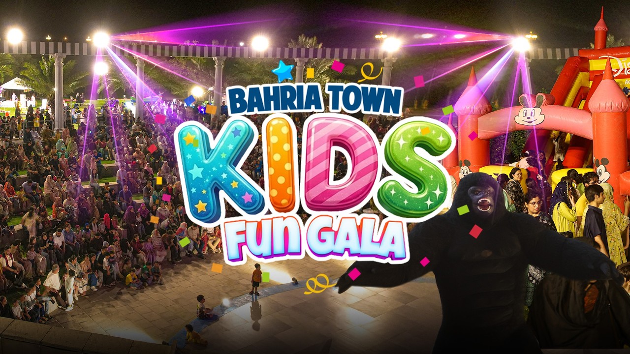 A Day of Smiles & Celebration | Kids Fun Gala 2026 | Bahria Town Karachi