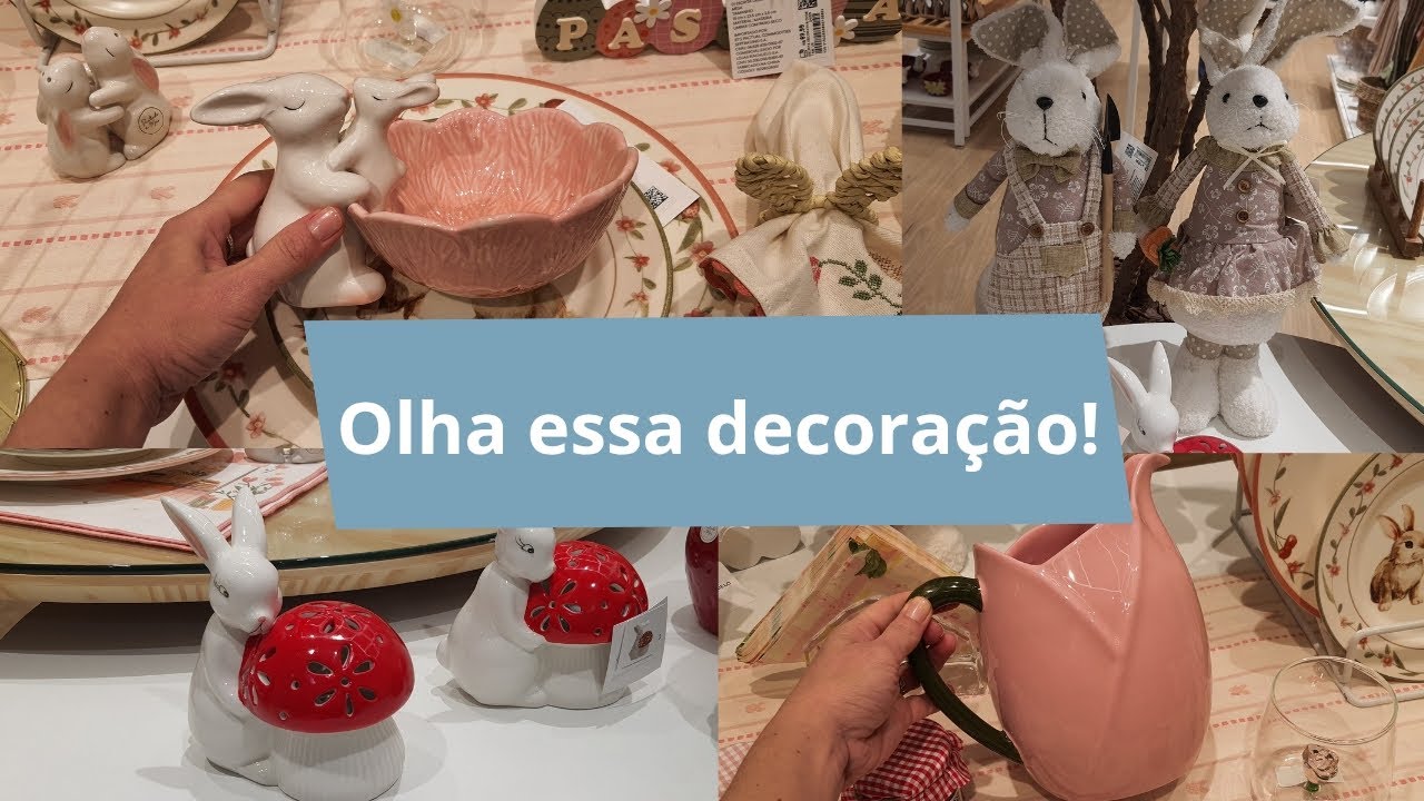 😍✨ A Páscoa da Casa Riachuelo Está Um Encanto! Tour Completo
