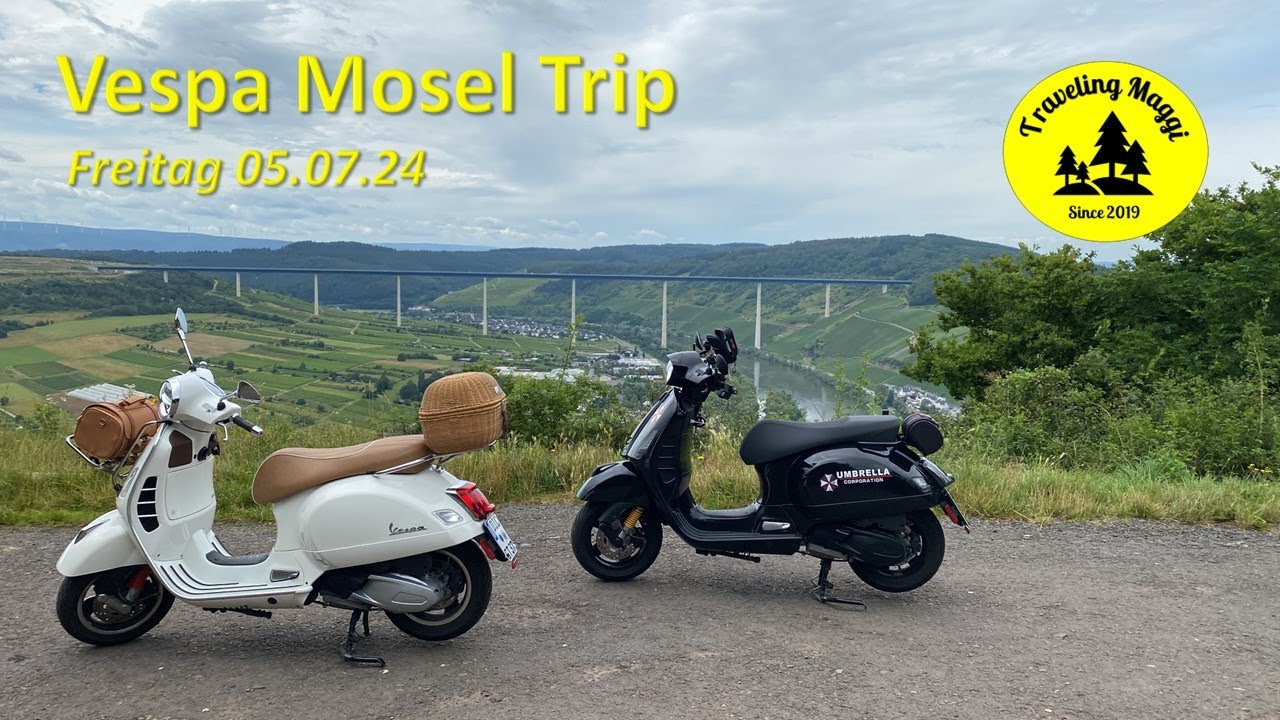 Unsere Vespatour an die Mosel