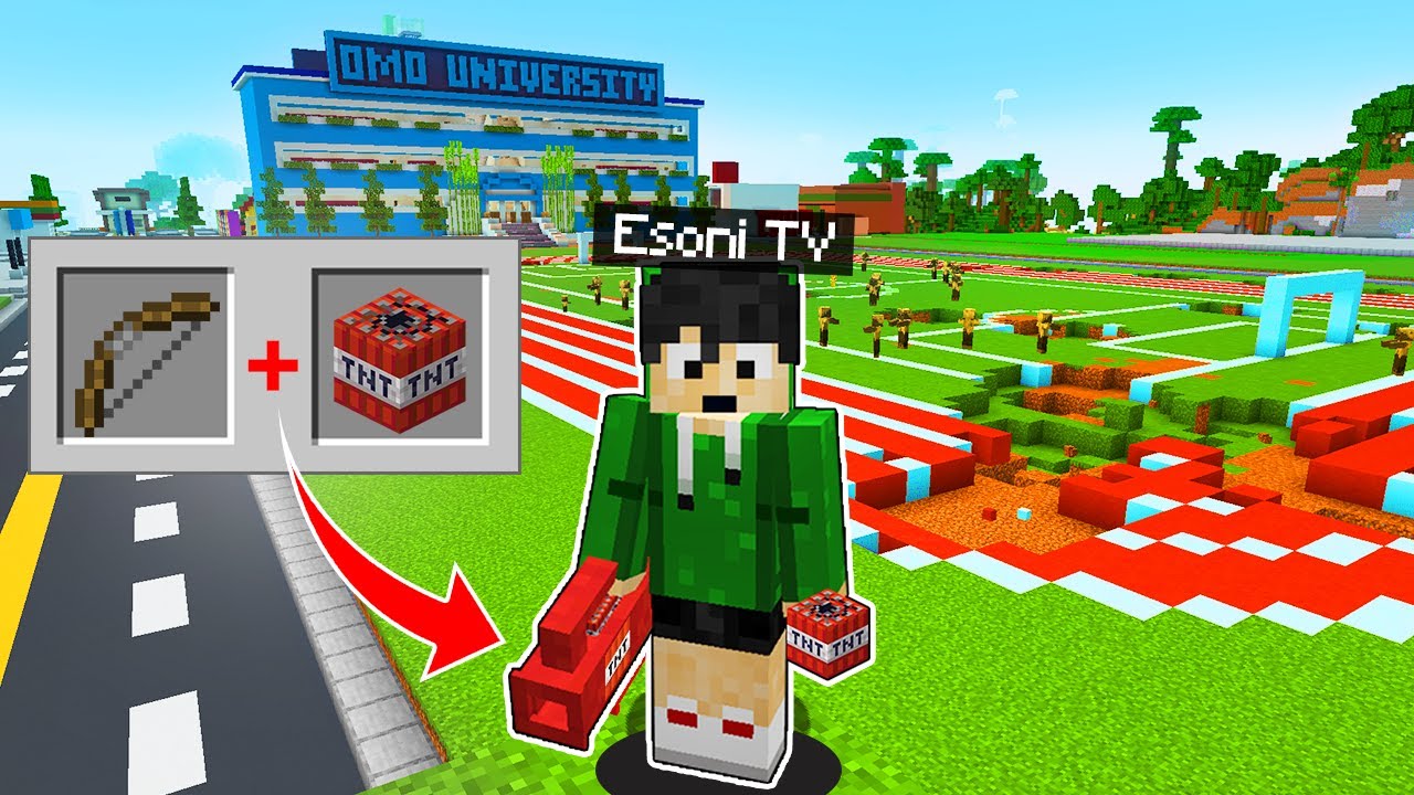 Minecraft But Esoni Can Combine Items | TAROPA VILLAGE (Tagalog)