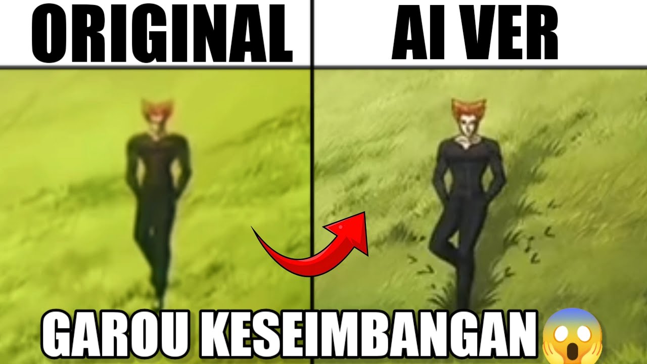 garou berjalan ahh scene... (geser jir😂) 