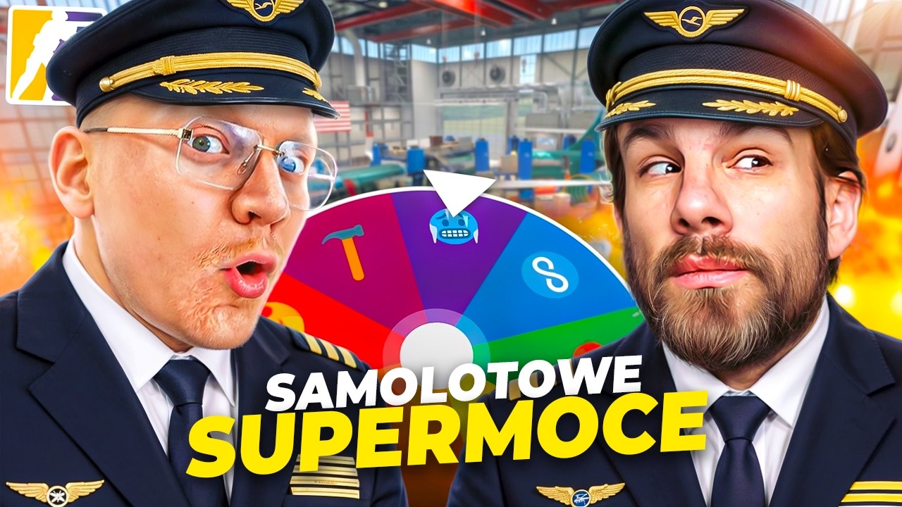 SUPERMOCE Z DZINOLDEM W SAMOLOCIE