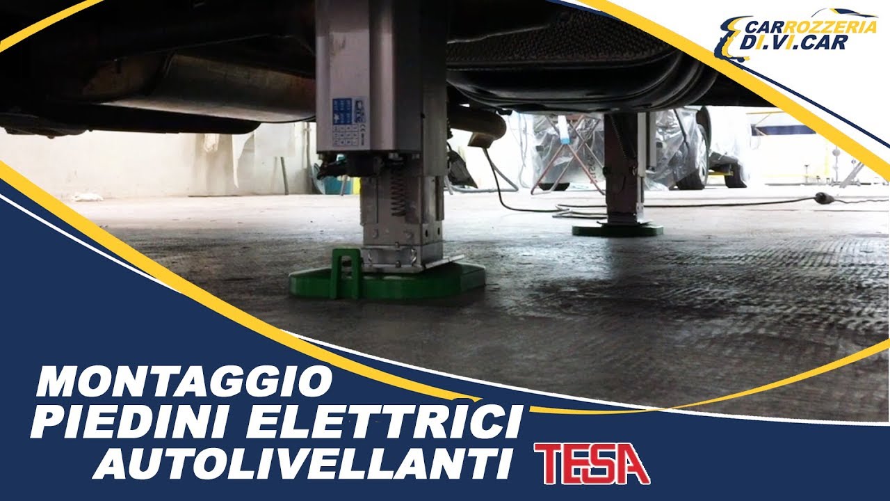 Montaggio Accessori Camper: Piedini Elettrici Autolivellanti Tesa Italy