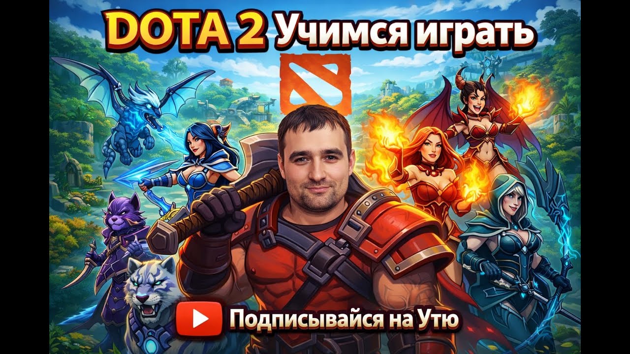 УЧИМСЯ ИГРАТЬ В DOTA 2