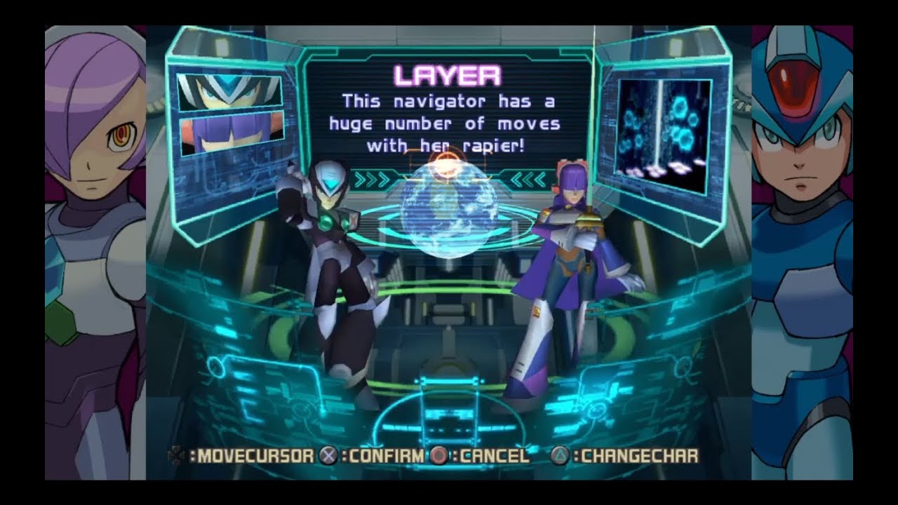 Mega Man X Legacy Collection 2 [Mega Man X8 New Game + - Black Zero & Layer Only Run]