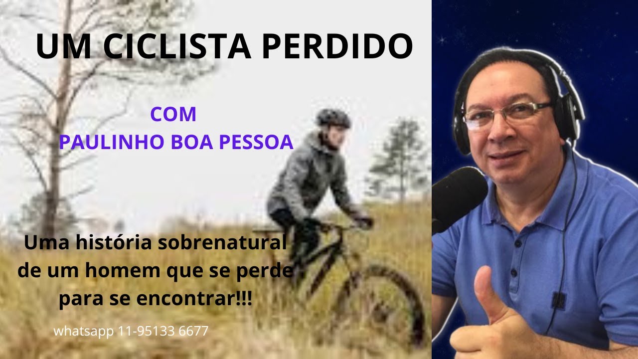 UM CICLISTA PERDIDO. INSCREVA-SE NO CANAL.