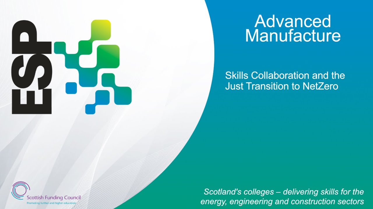 ESP: COP26 Session 1 - Part 2 Advanced Manufacture