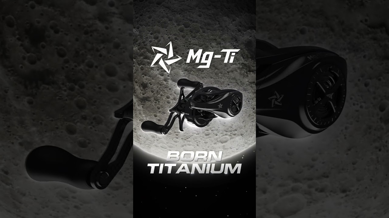 KastKing Mg-Ti: World's first aerospace-grade titanium spool for anglers. 🚀