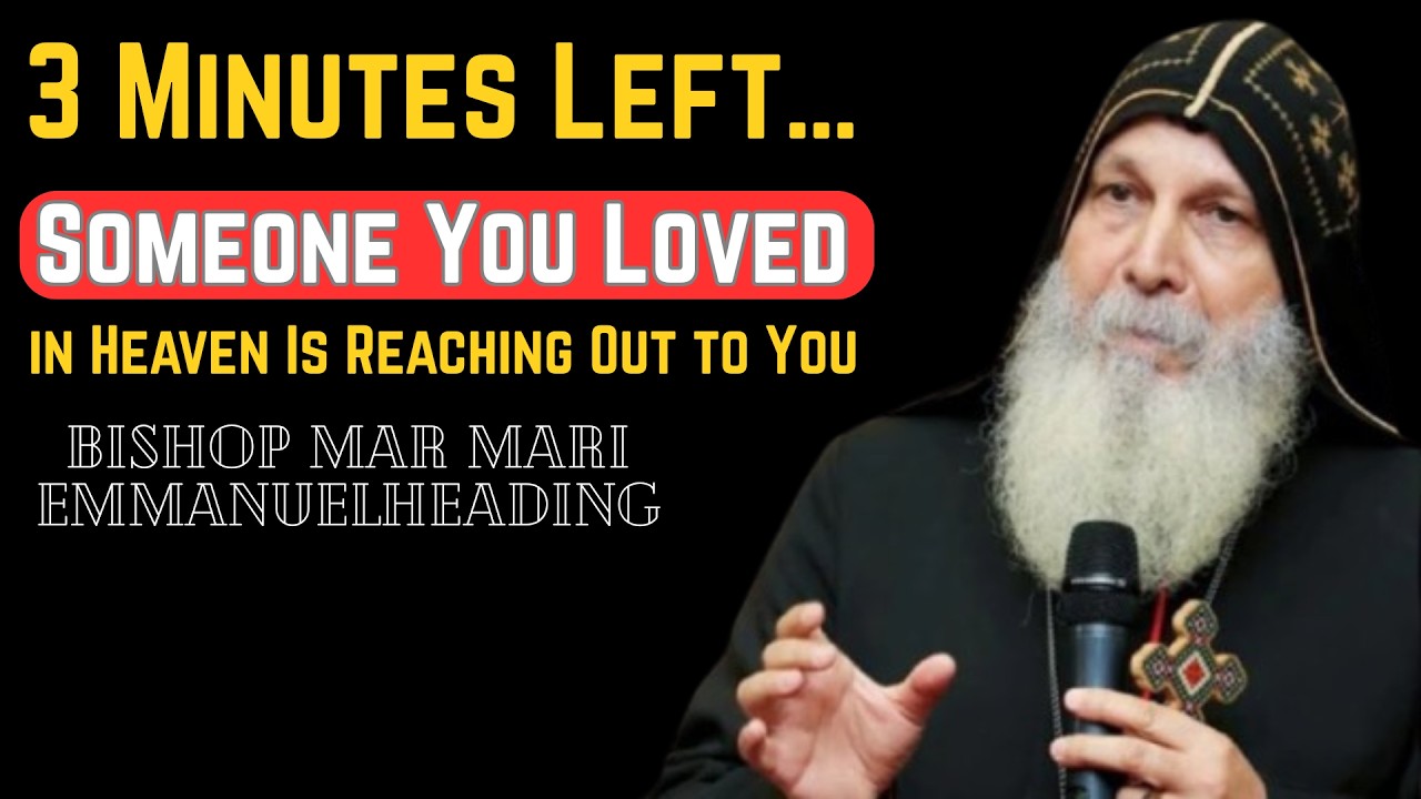 ⭐ ⏳ 3 Minutes Left… Someone You Loved in Heaven Is Reaching Out to You 👼❤️ | Bishop MAR MARI