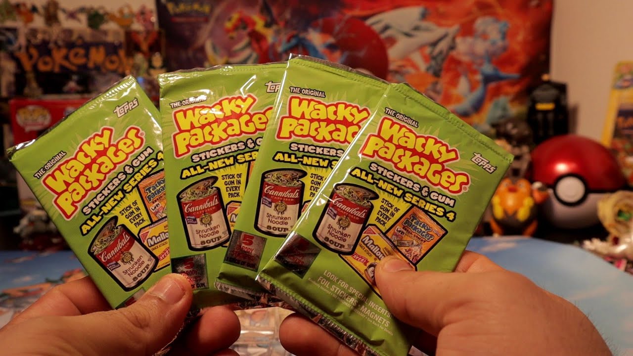 Weird Wednesday 2006 Topps Wacky Packages Series 4 Packs