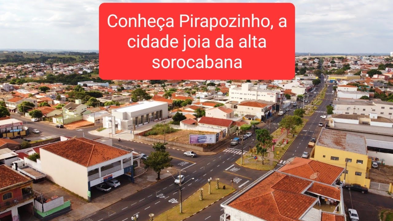 Conheça Pirapozinho, a cidade joia da alta sorocabana.