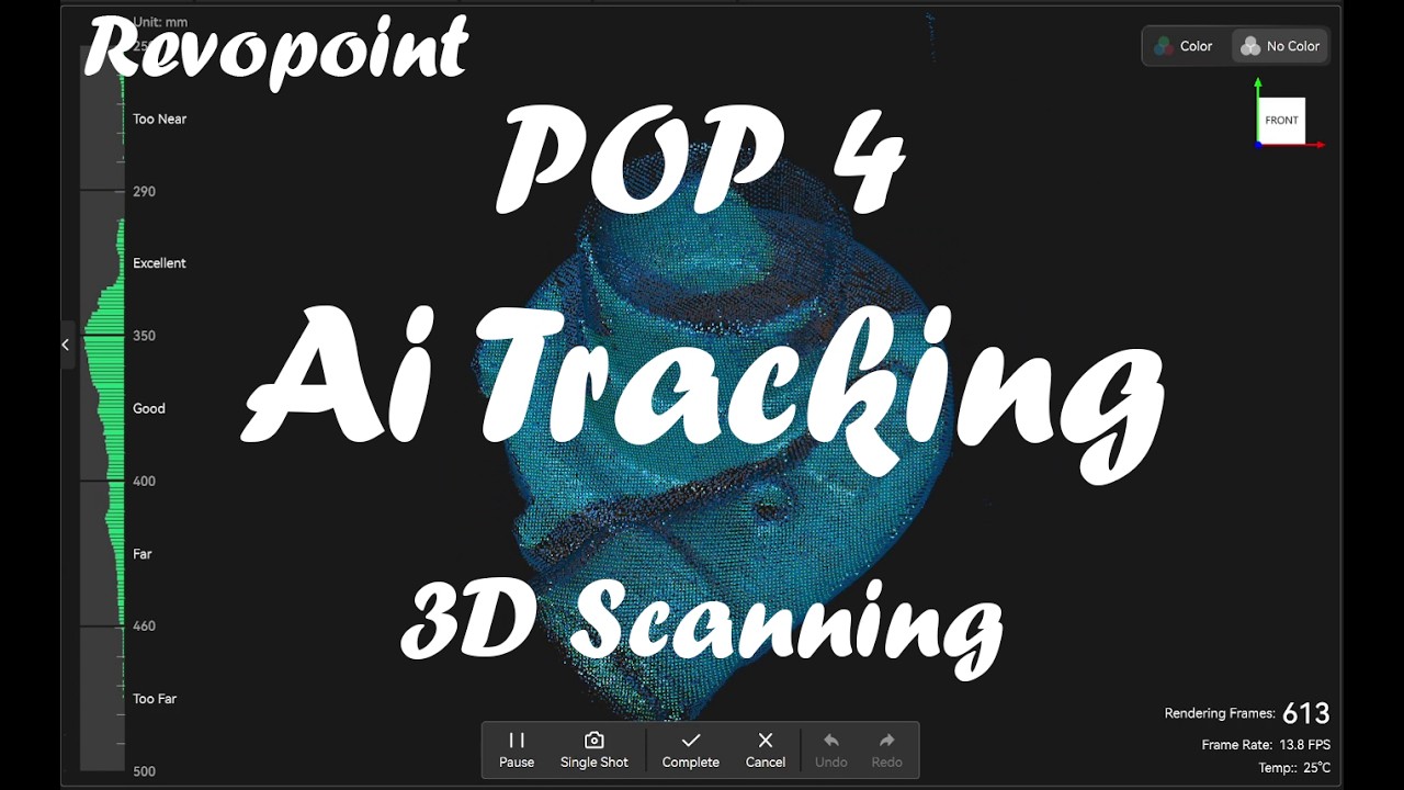 Skaner 3D POP 4 &ndash; śledzenie AI
