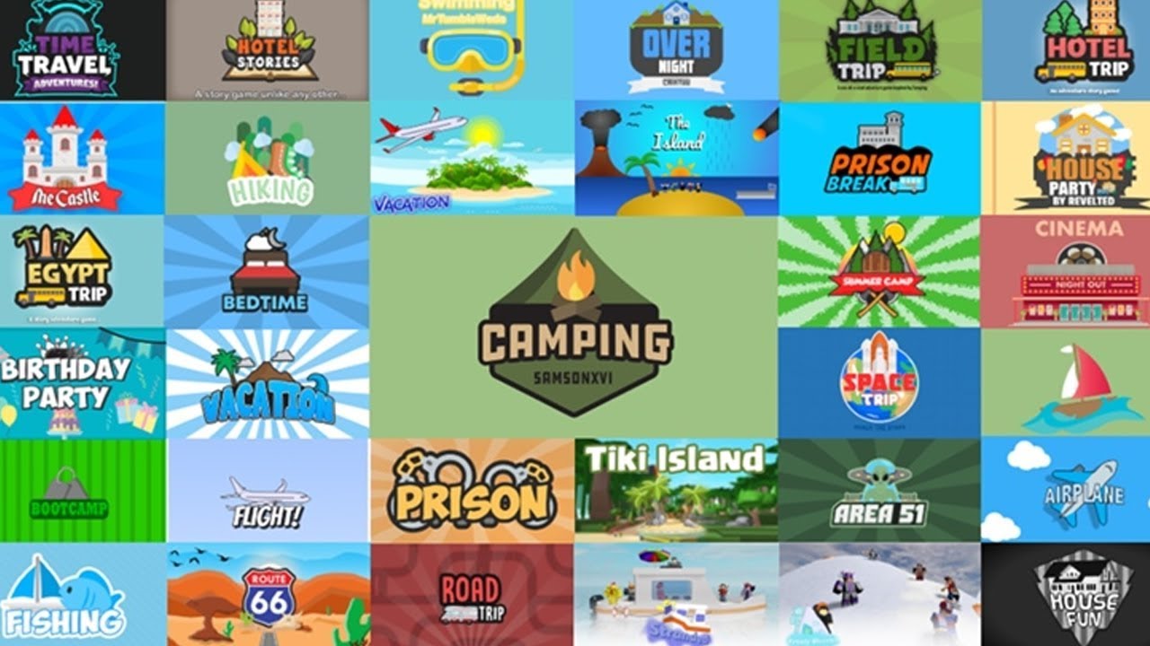 🔴 Roblox PLAYING ALL CAMPING GAMES | Robux Code Giveaway | KreekCraft Roblox LIVE