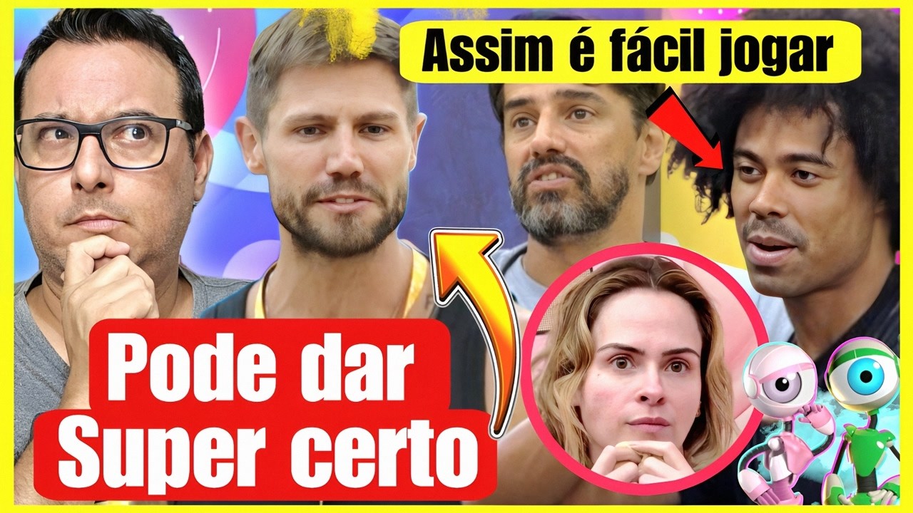 🔥 BBB 26: Jonas propõe ESTRATÉGIA contra GRUPINHO + Breno REVELA querer USAR Ana Paula - 06/02/26