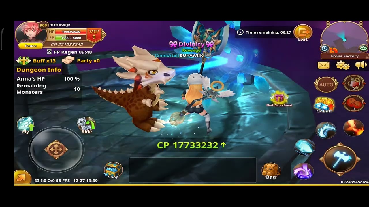 Flyff Legacy Global old Asia 1 IGN BUHAWIJK Gear showcase Date video 12/24/2024