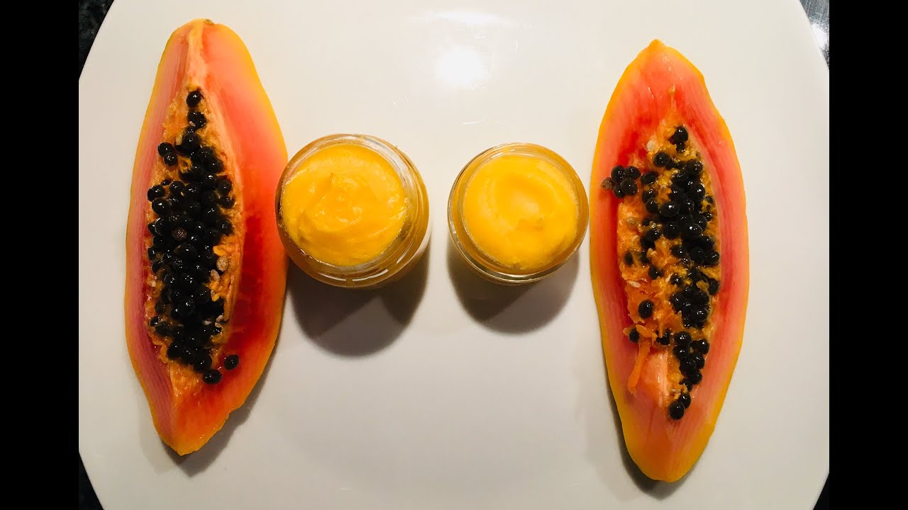 How to Make Papaya Face Cream: With Aloe Vera Gel From The Shop & With Fresh Aloe Vera Gel