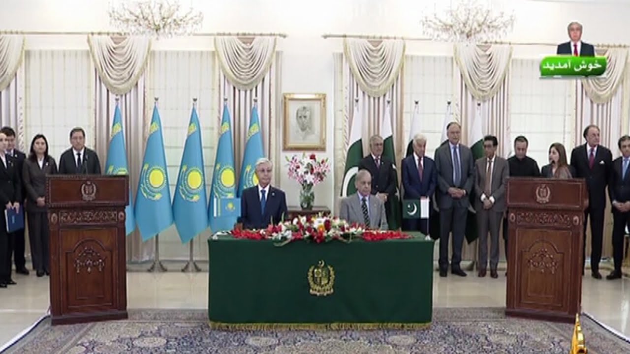🔴 Live: Pakistan–Kazakhstan Ceremony for Exchange of MoUs and Agreements | Dawn News Live