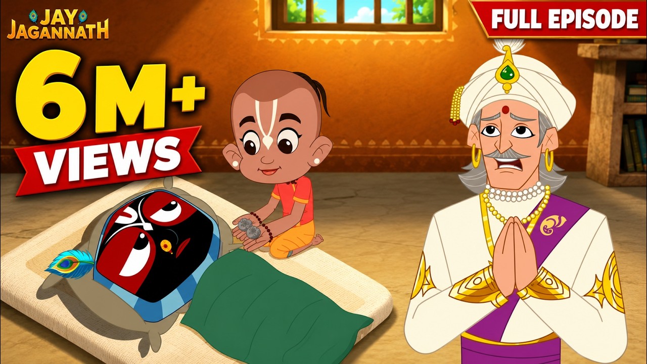 Jagannath got fever, Balarama took care of him! | Jay Jagannath | Jay Jagannath Cartoon | Jai Jag...