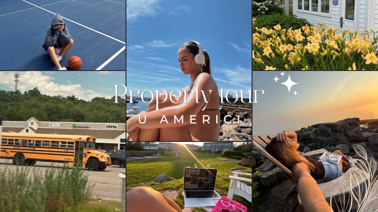 ZIVOT U AMERICI 🇺🇸 | property tour, kako izgleda mesto gde zivimo i radimo🌊🦀⛵️
