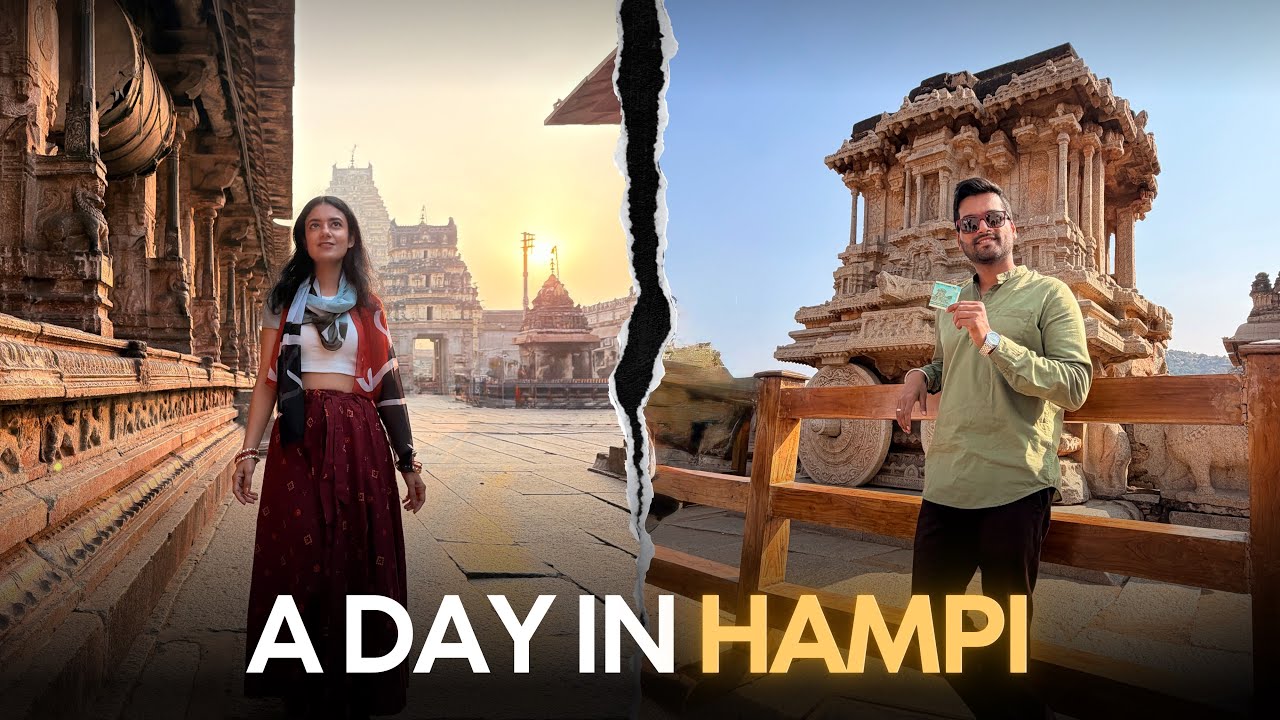 A Day In Hampi | Exploring Virupaksha, Vijaya Vitthala Temple, Koti Linga....