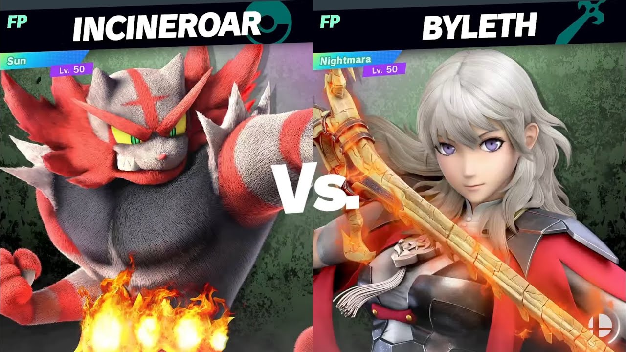 Amiibo Battles: Incineroar vs Byleth (Sun vs Nightmara)