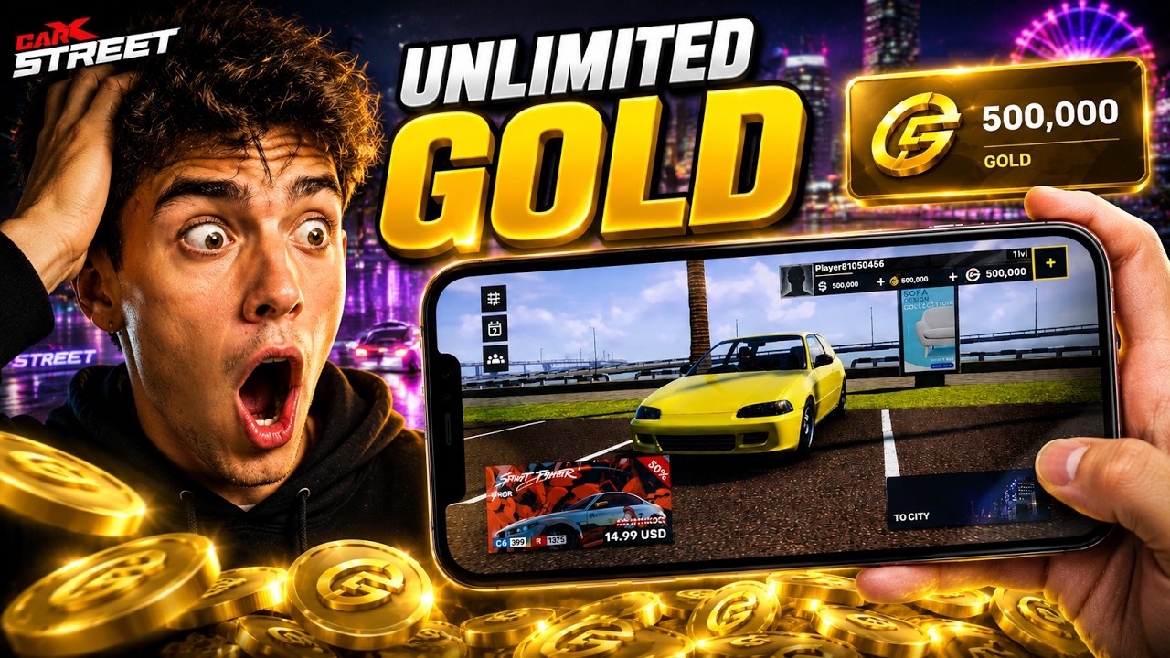 CarX Street Free Gold - CarX Street Unlimited Gold (iOS, Android) 2026 Guide