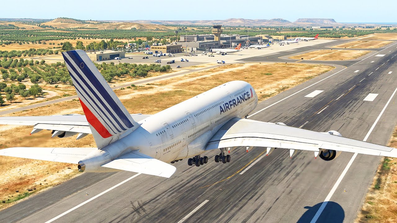 10/10 BUTTER! 🧈 The Softest A380 Touchdown at Alicante Airport