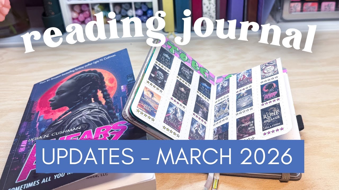 Reading Journal Flip Through + 2026 Updates 📚 Ratings, Covers & Trackers