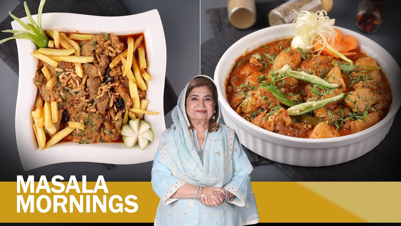 Masaledar Chicken & Badami Pasande | Masala Morning | Shireen Anwar | 29th May 2023 | Masala Tv