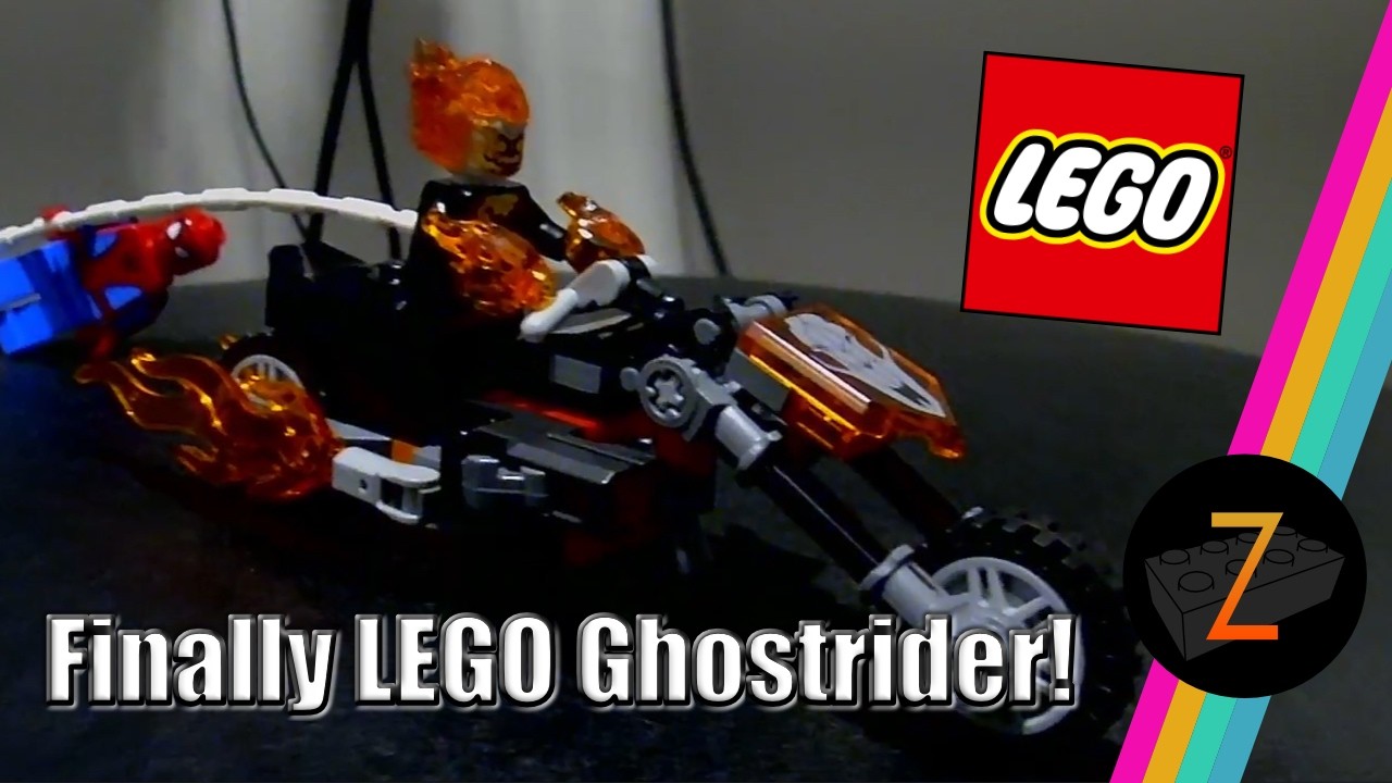 LEGO Ghostrider vs Spiderman Review