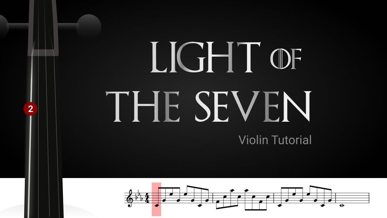 How to play the Light of the Seven (Game of Thrones) | Violin Cover | Violin Tutorial | Sheet Music