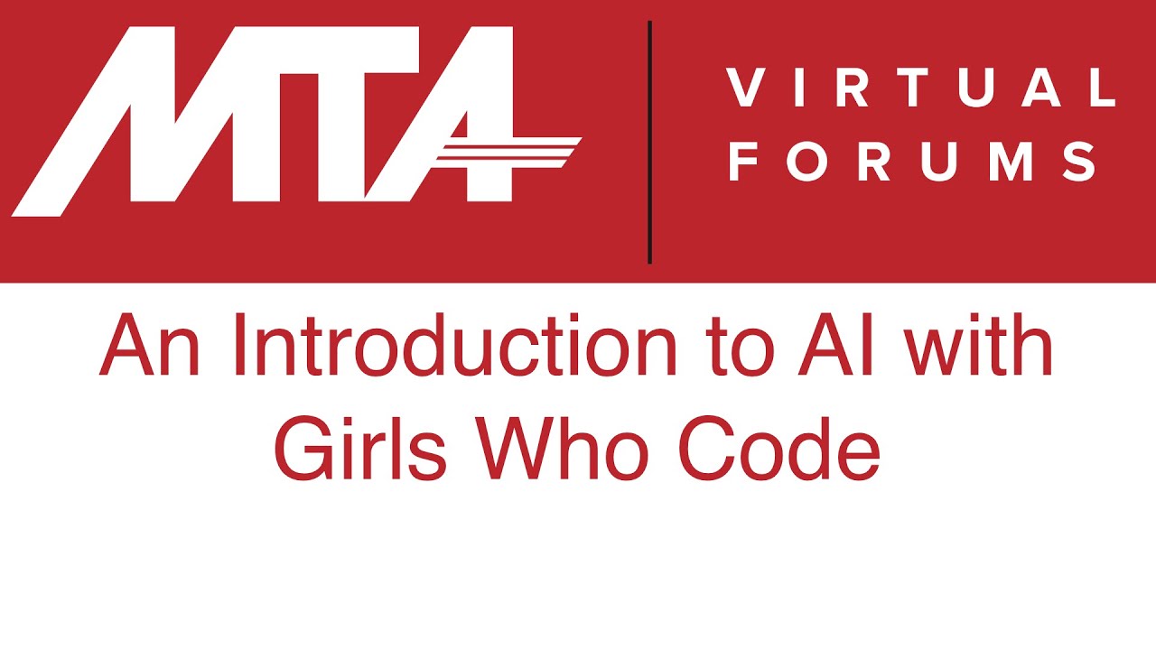 An Introduction to AI with Girls Who Code