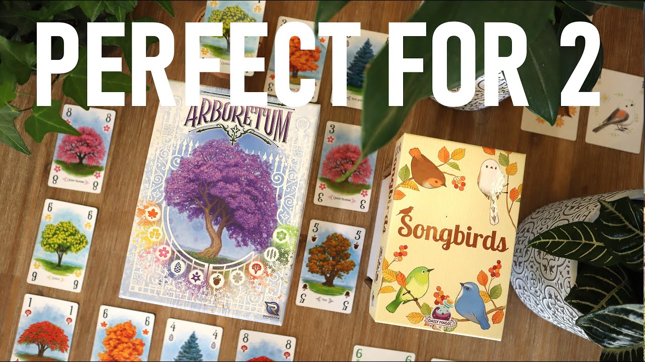 Arboretum VS Songbirds. A TWO Player Game Review!