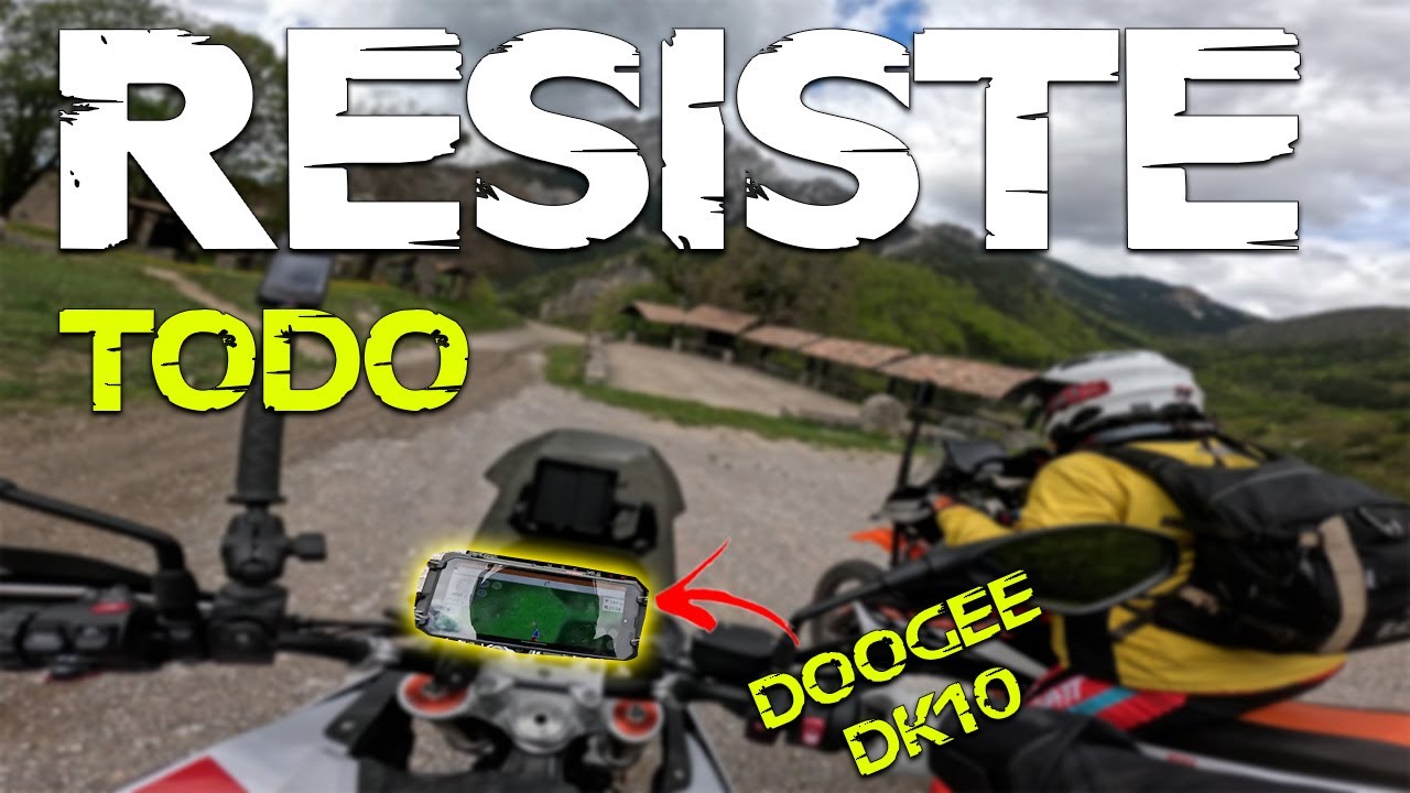 💥 DOOGEE DK10 👉 El MÓVIL RUGERIZADO que los MOTEROS NECESITAN