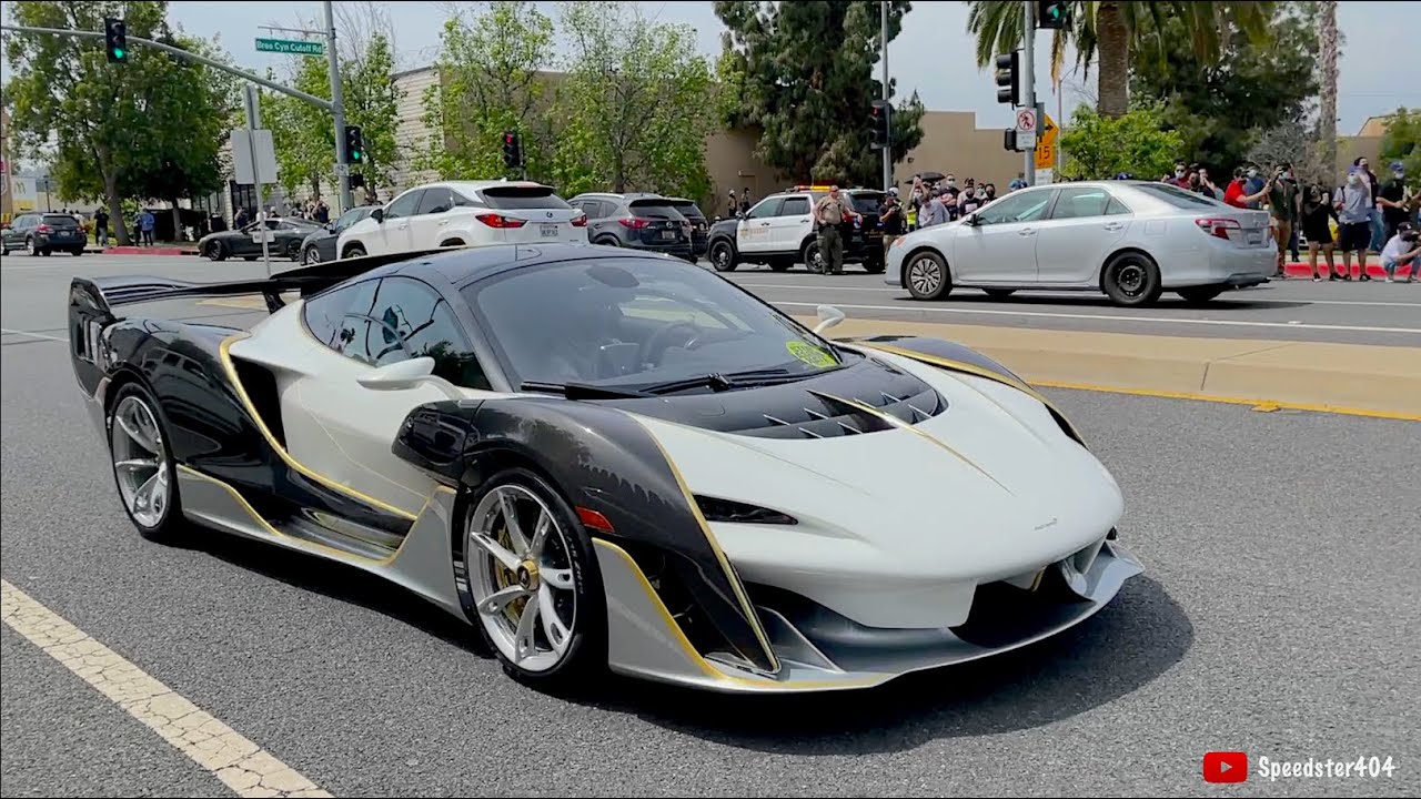 RARE $5 Million McLaren Sabre Casually Driving On the Road